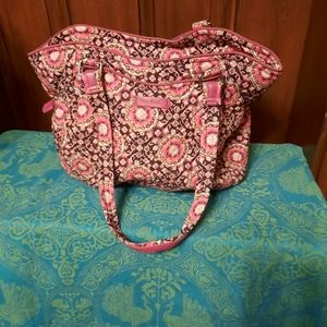 Vera Bradley Raspberry Medallion Purse Bag
